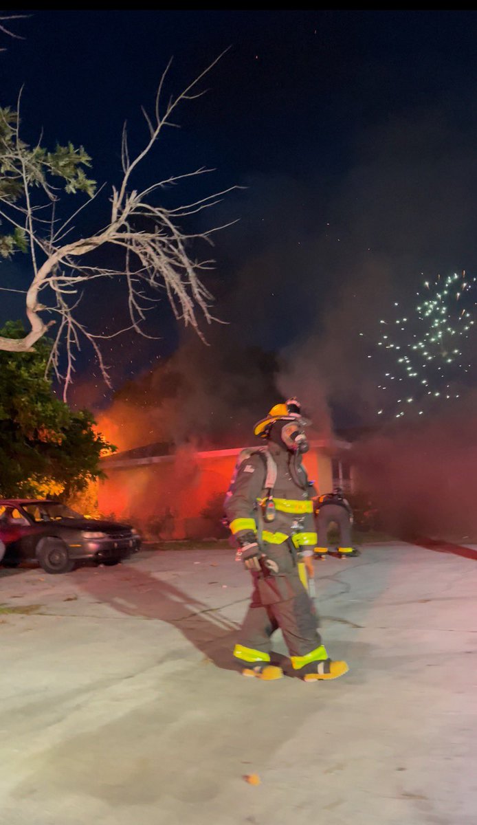 At approx. 11:20 AM yesterday crews were dispatched to a triplex fire in the 2500 block of Ave N. 10 confirmed in 1-unit & 7-8 others in the other 2 units. Many were from out of town for the holiday. Red Cross called.  No injuries. No other information is available at this time