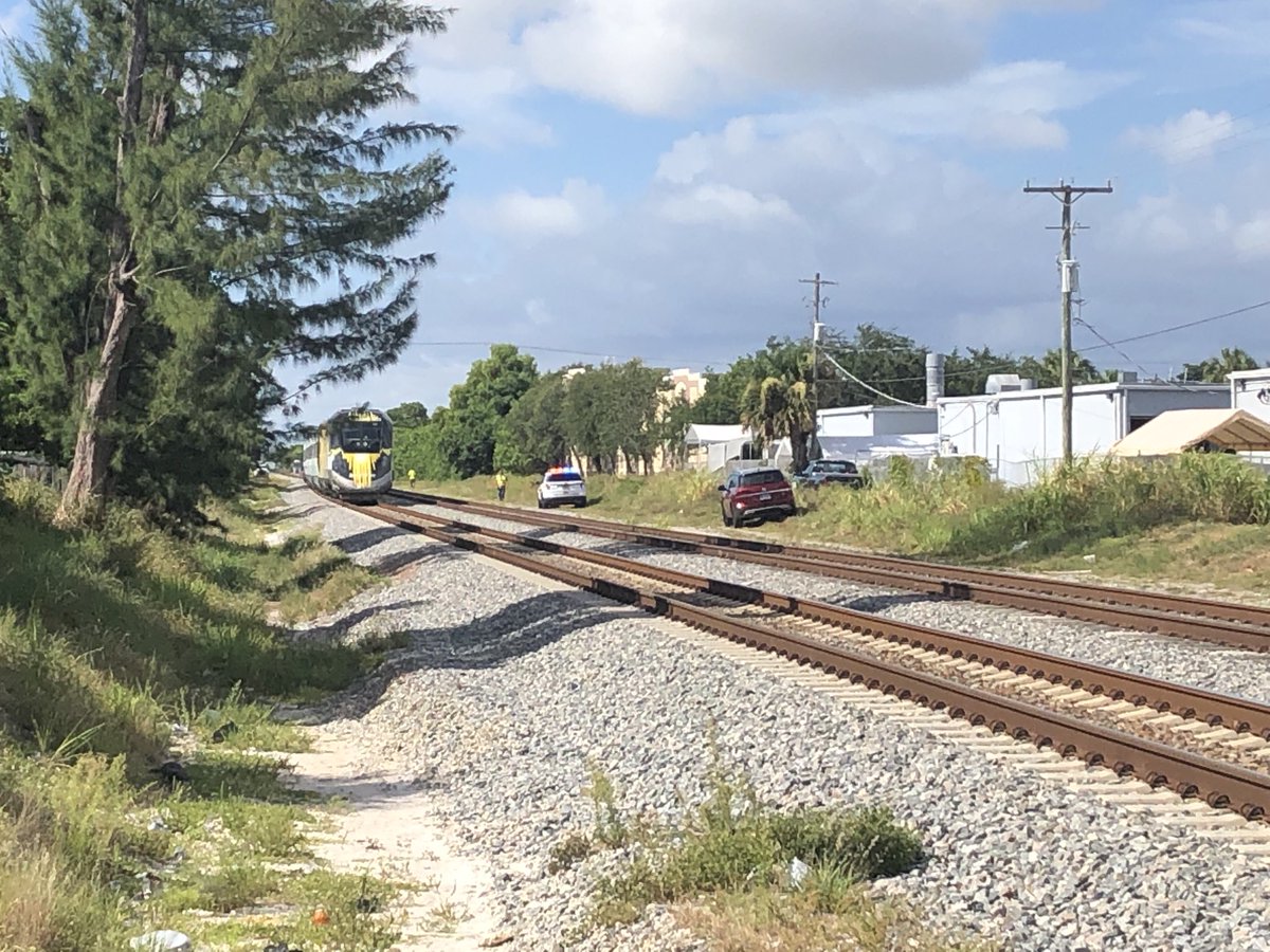 Brightline struck and killed a pedestrian in Delray Beach this morning.   The man was crossing from West to East a few blocks off from Atlantic Ave, according to Delray Beach PIO
