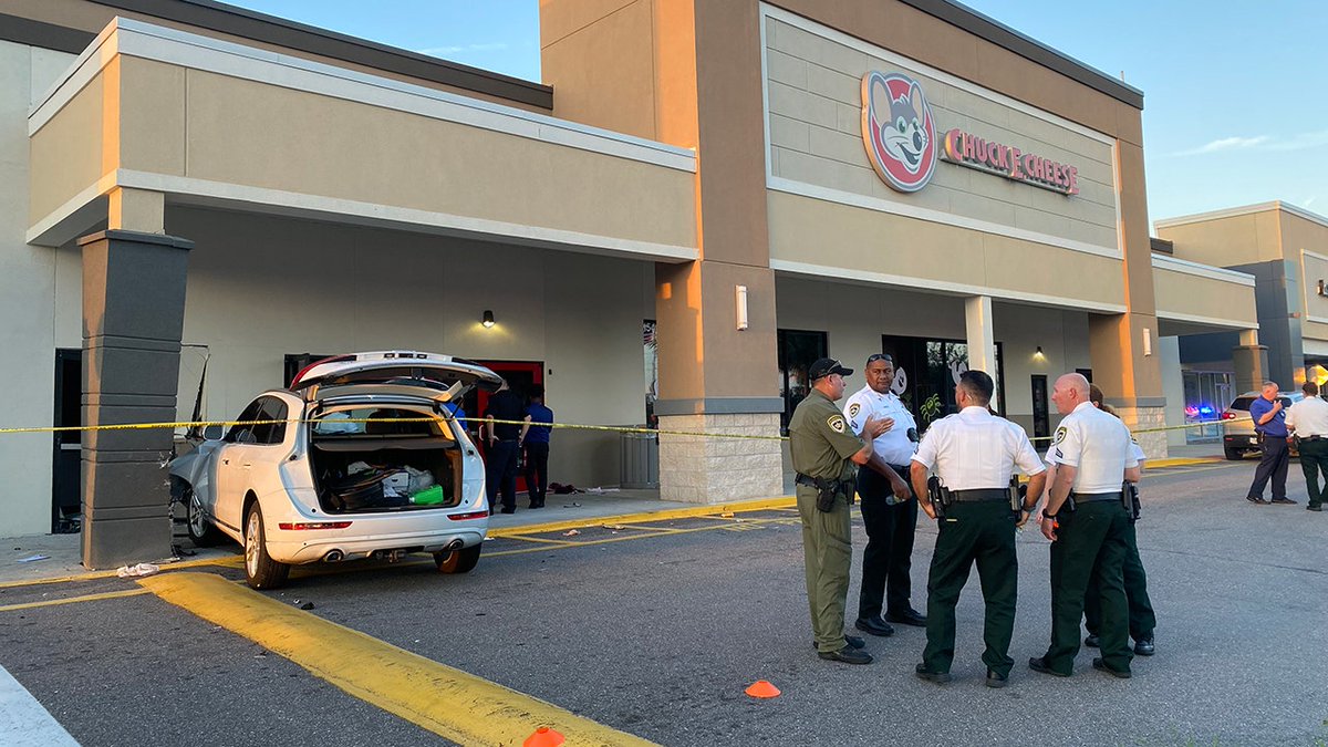 Four taken into custody after fight, shooting at Florida Chuck E. Cheese: Four people were taken into custody for their alleged involvement in a fight at a Florida Chuck E. Cheese that spilled into the parking lot, resulting in at least one shot fired