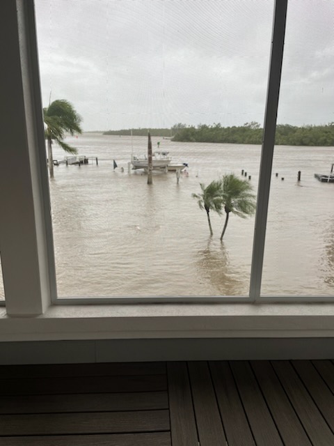 Everglades City  Viewers say they are completely underwater at 11:30 a.m