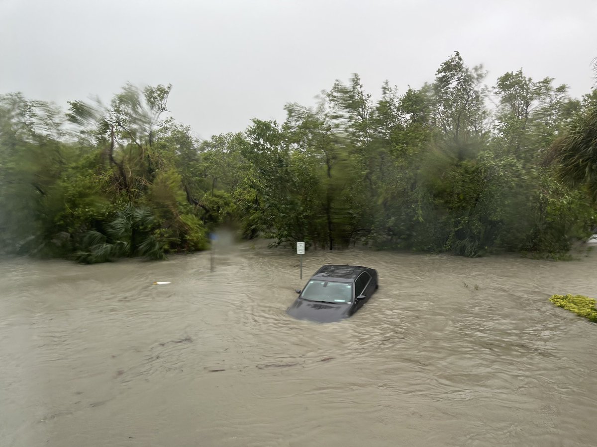 Storm surge from Fort Myers Beach taken by my aunts neighbor