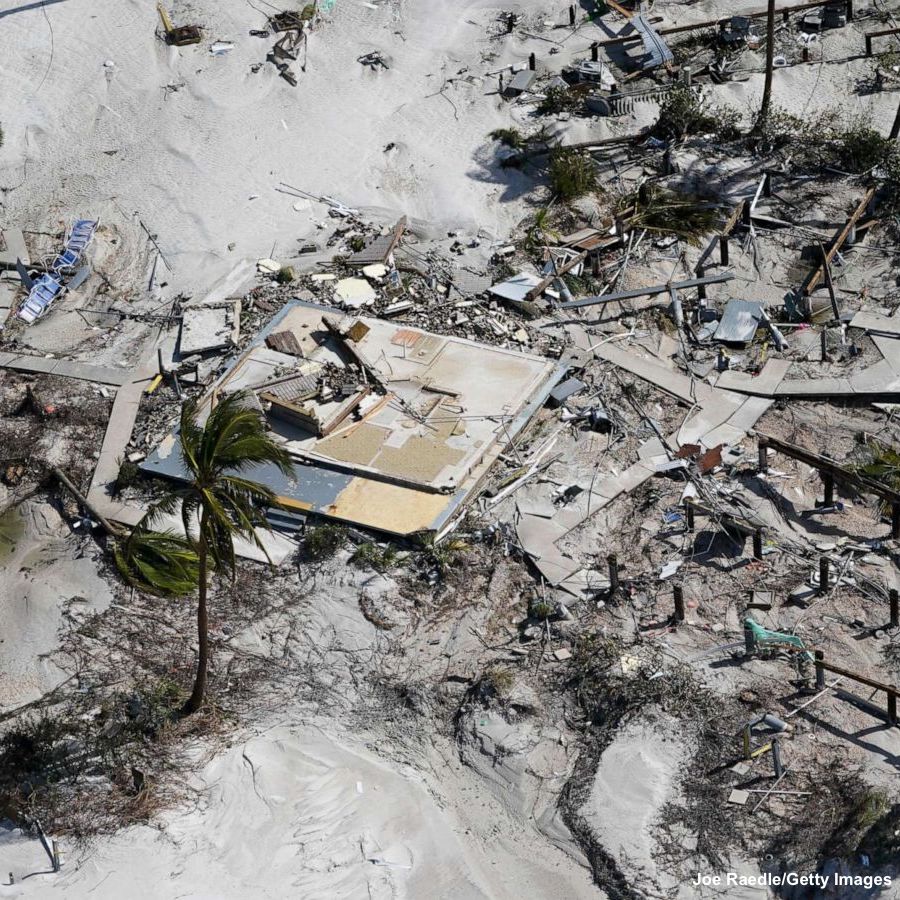 Images show destruction and devastation in Ft. Myers, Florida, after Hurricane Ian ripped through the region.