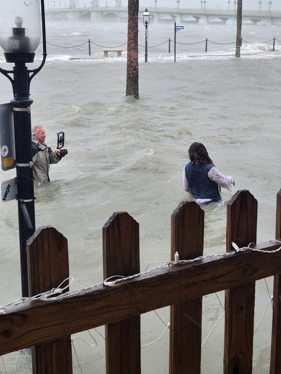 In St. Augustine. HurricaneIan 