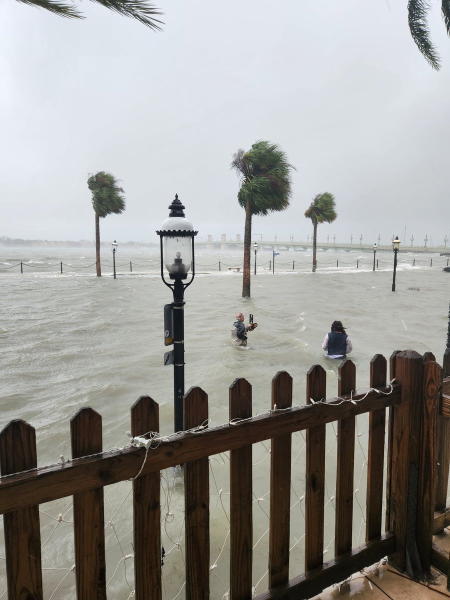 In St. Augustine. HurricaneIan 