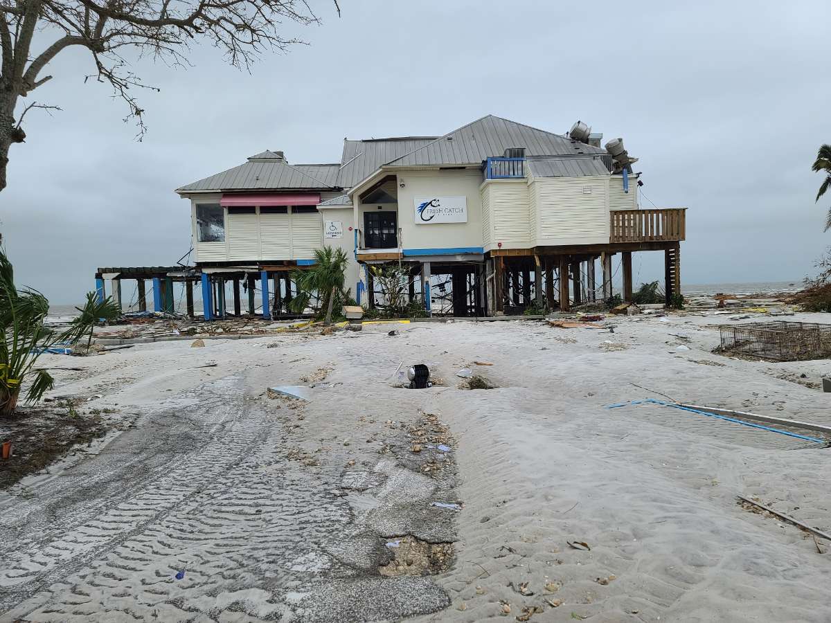 The images from the aftermath of HurricaneIan are nothing short of devastating to see. A viewer sent  these pictures from FortMyersBeach