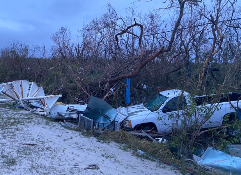 More devastation from HurricaneIan leading up to the Sanibel Causeway