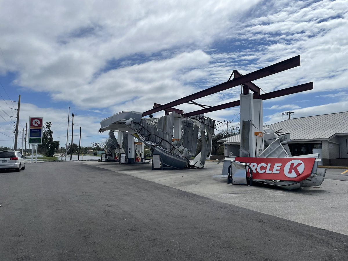 Damage in Northport, FL