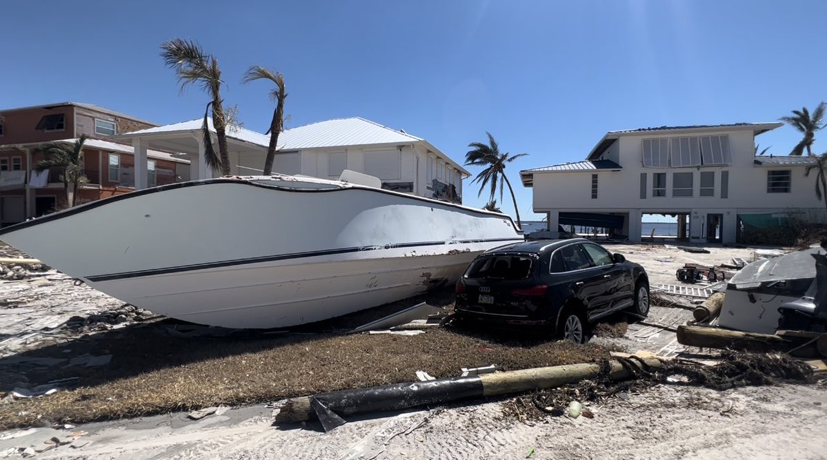 Some more images of the damage in St. James City on Pine Island 