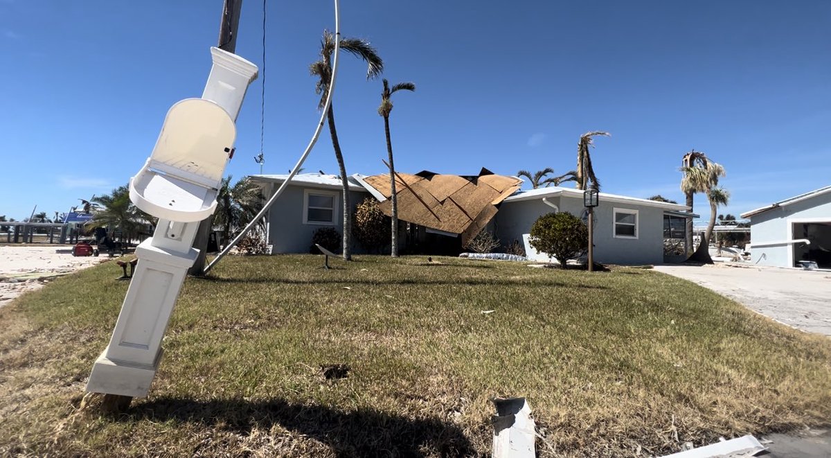 Some more images of the damage in St. James City on Pine Island 