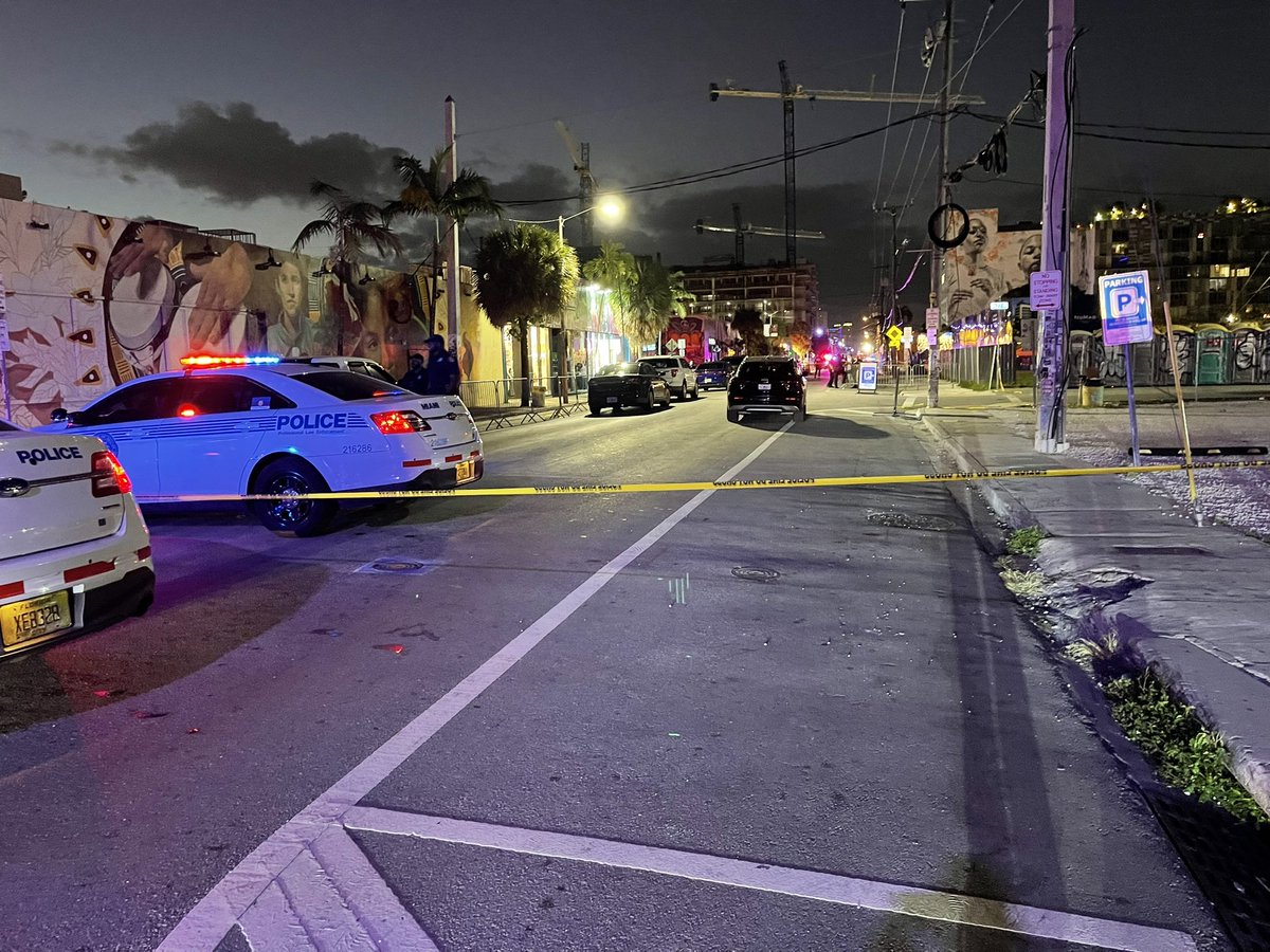 Man taken to hospital after being grazed by bullet fired by a @MiamiPD officer. Police responded to assault call in Wynwood around 3am, attempted to stop suspect when officer opened fire. Man grazed in shoulder, expected to recover. Investigation underway