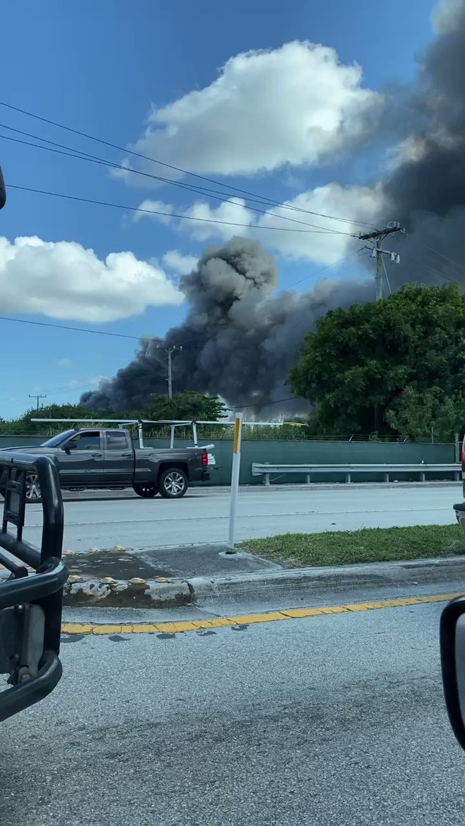 Appears to be behind the City of Hialeah Police Department on Le Jeune Rd.