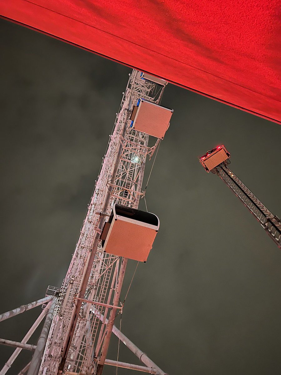 More than 60 people have been safely rescued from more than 20 pods. All pods are now empty and units have cleared @iconparkorlando. All rescue climbers on duty responded to the scene, with additional off duty rescue climbers also responding to assist if needed
