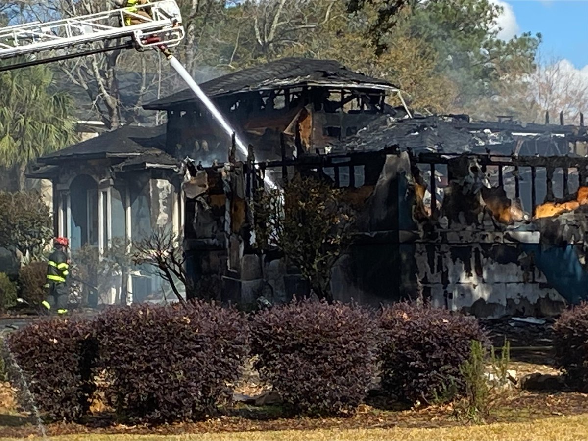 Multiple agencies responded to a house fire in a Pace Neighborhood this morning. Santa Rosa County officials say no injuries occurred during this fire, and crew members are still working to determine the cause. 