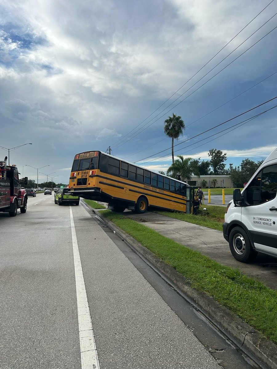 SCSO is investigating a school bus crash involving two other vehicles at 7:13 a.m. this morning at Laurel Rd. and S. Tamiami Tr.No children were on the school bus when the accident occurred. No roads are closed as a result of the accident 