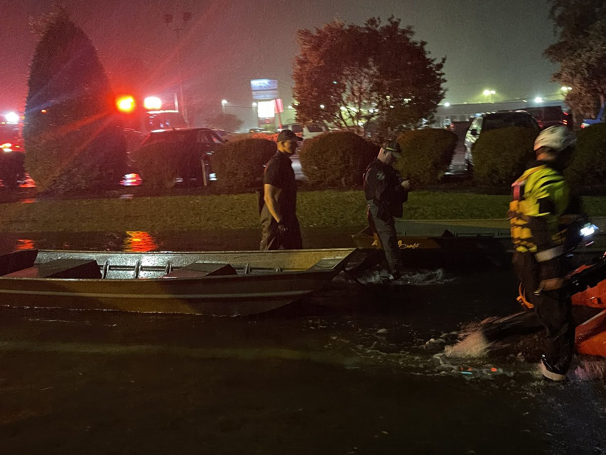 Approximately 200 people were rescued from rising water in PascoCounty overnight in a joint partnership with Pasco County Fire Rescue, the National Guard and other law enforcement partners