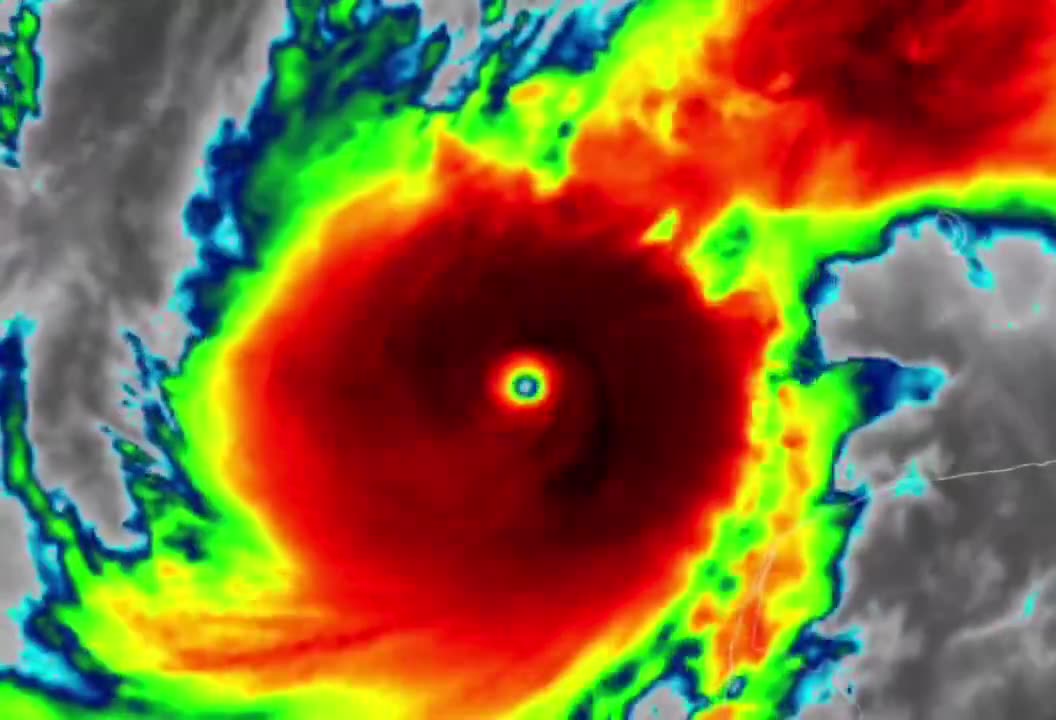 Hurricane Milton’s Sustained Winds have now reached over 175MPH, making it Tied as the 4th Strongest Hurricane in Atlantic History; as Pressure continues to drop we may be on the Verge of one of the Strongest Hurricanes ever in the Northern Atlantic