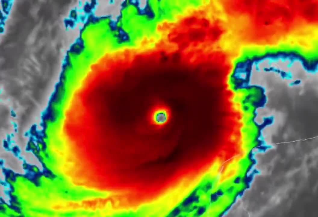 Hurricane Milton’s Sustained Winds have now reached over 175MPH, making it Tied as the 4th Strongest Hurricane in Atlantic History; as Pressure continues to drop we may be on the Verge of one of the Strongest Hurricanes ever in the Northern Atlantic