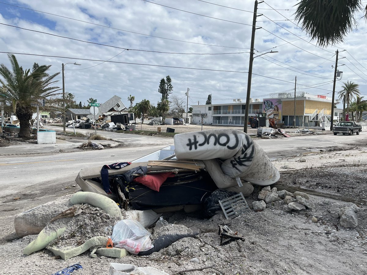 St. Pete Beach after one two punch from Helene and Milton  Neighbors say Helene did most of this damage