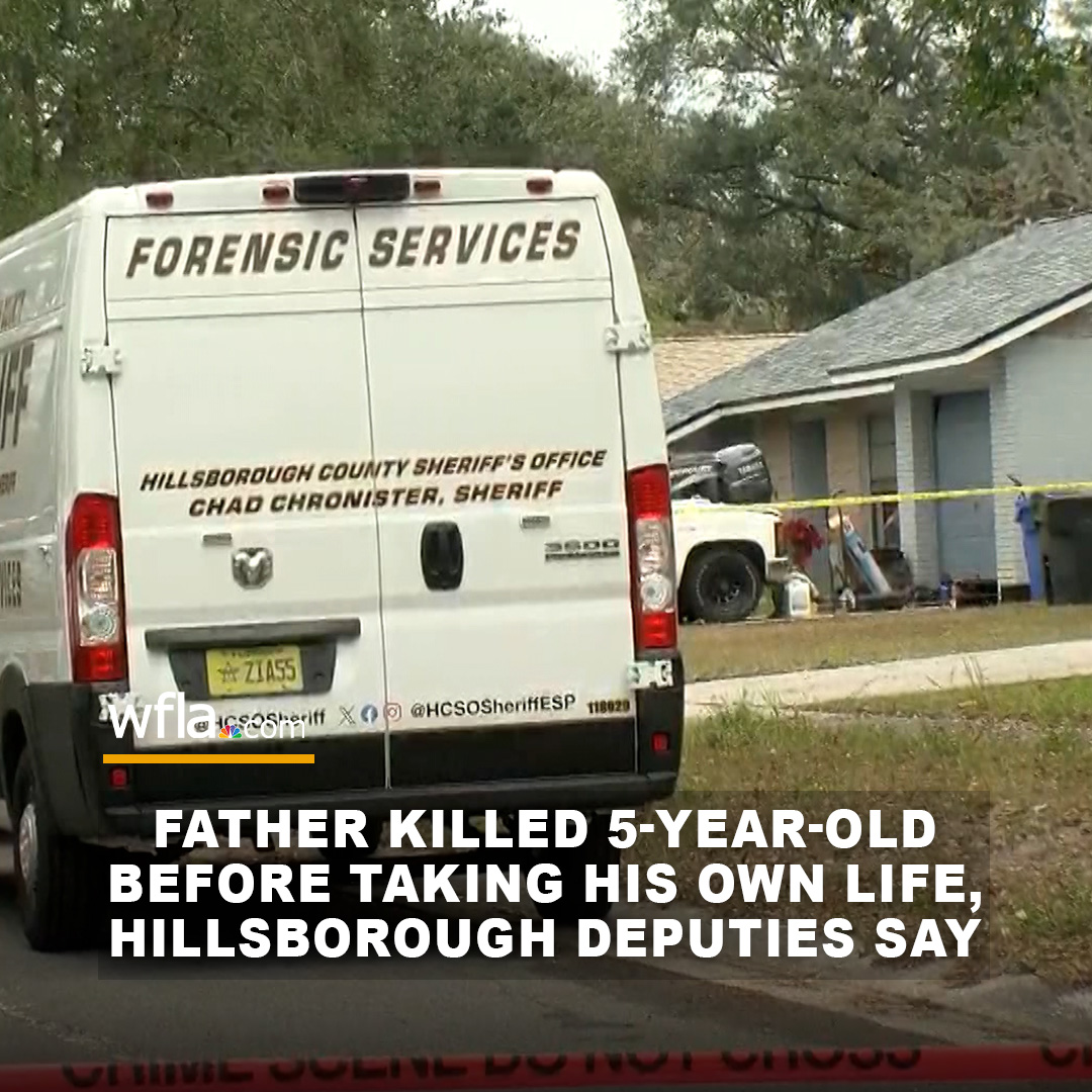 Hillsborough deputies say a woman found the bodies of her 5-year-old son and husband after the boy's father killed the child and then himself.