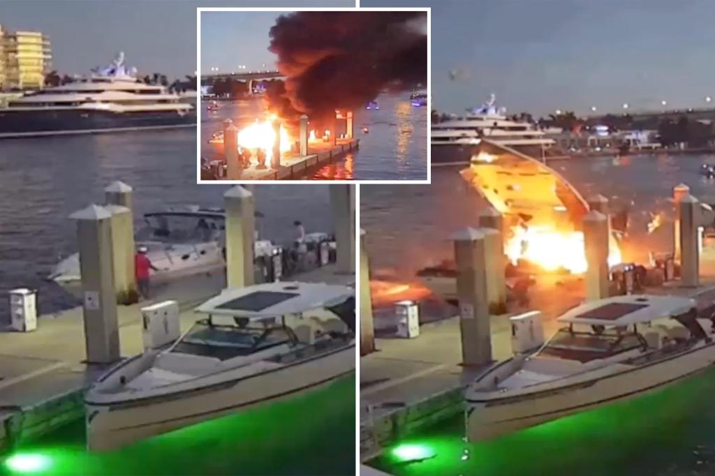 Boat explodes at Florida marina, killing one and injuring 5