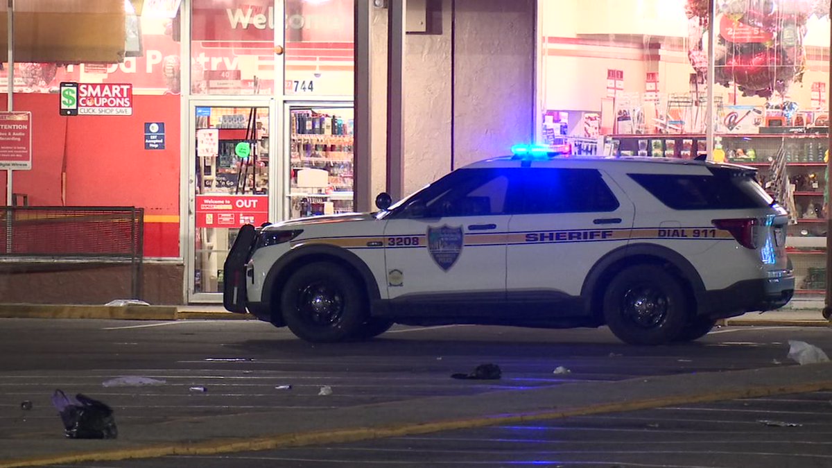 Four people were shot early Sunday morning at the Paxon Shopping Center on Edgewood Avenue.Police say all four victims, ages 44, 49, 54 and 57, were taken to the hospital with non-life-threatening injuries and are listed as stable