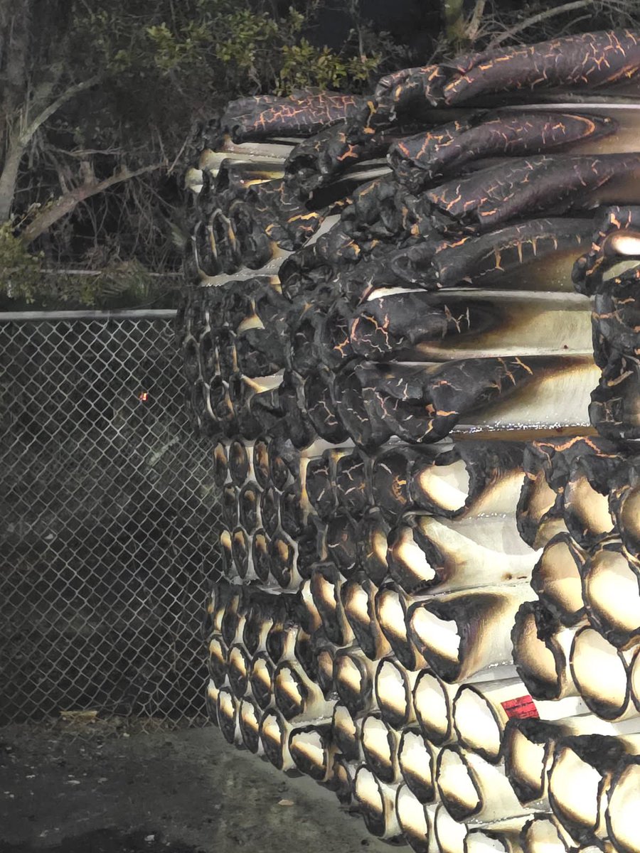 Crews responded to a reported structure fire on the 500 block of Ferguson Dr. Crews arrived to a plastic fire outside commercial  building & were able to extinguish the flame with o  any extensions to the building. No medical transports, no injuries reported