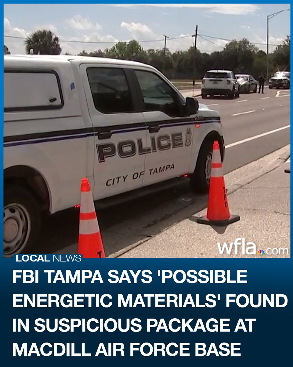 The FBI has released new information concerning the suspicious package found at MacDill Air Force Base earlier this week