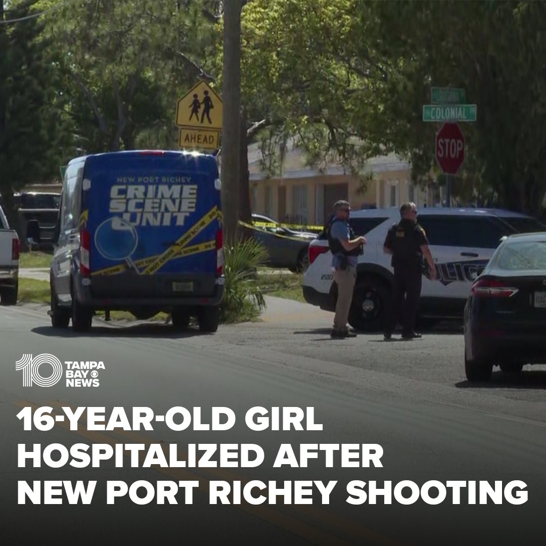 Two people have been taken into custody after a 16-year-old girl was shot near a Pasco County middle school.