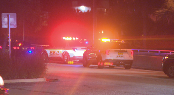A woman was injured in a shooting near Phil Foster Park in Riviera Beach, according to the Palm Beach County Sheriff's Office