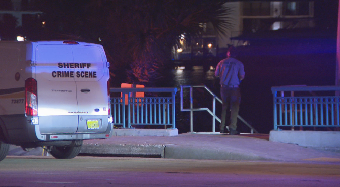 A woman was injured in a shooting near Phil Foster Park in Riviera Beach, according to the Palm Beach County Sheriff's Office