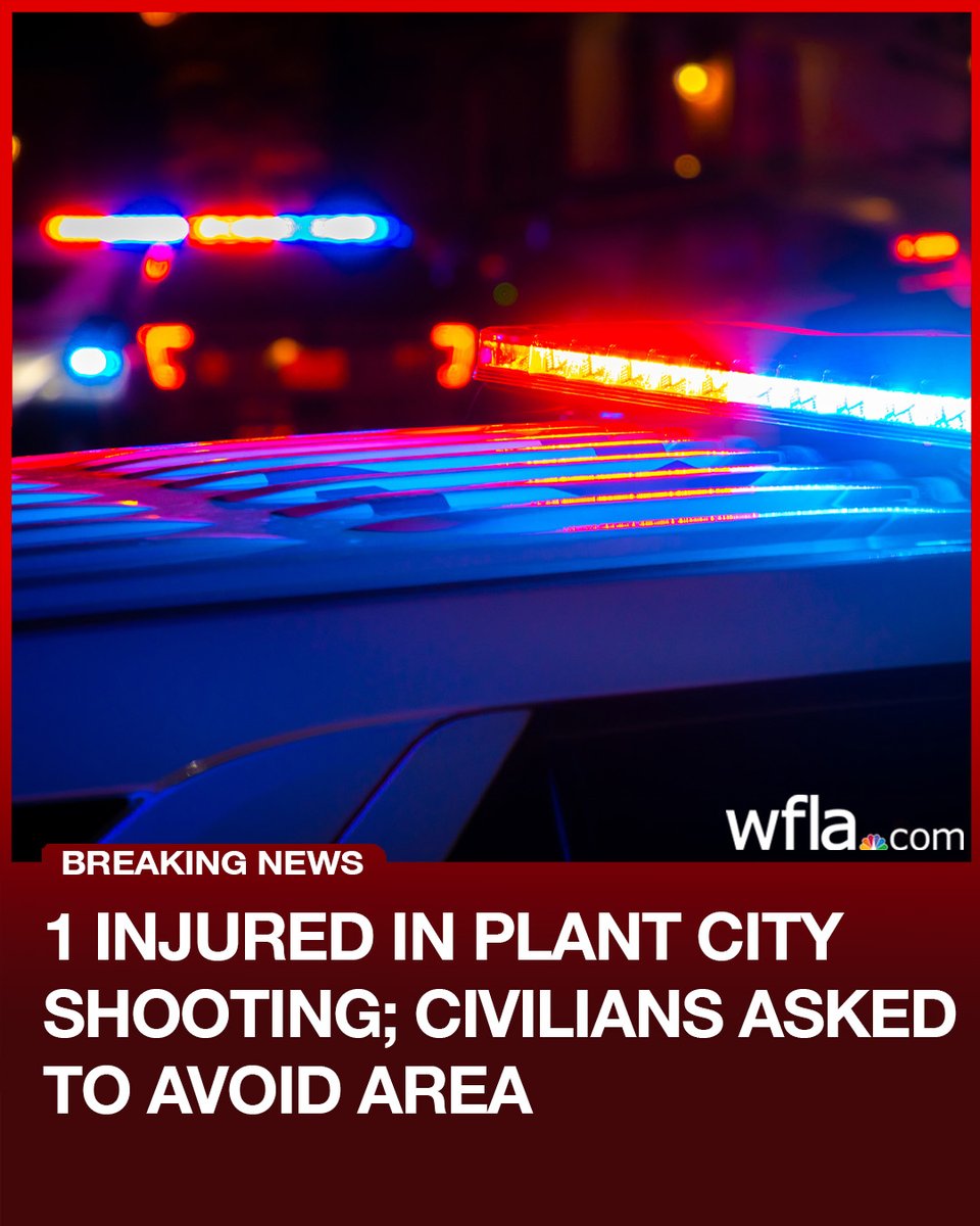 Plant City police are warning residents to avoid the scene of a shooting that left a person hospitalized