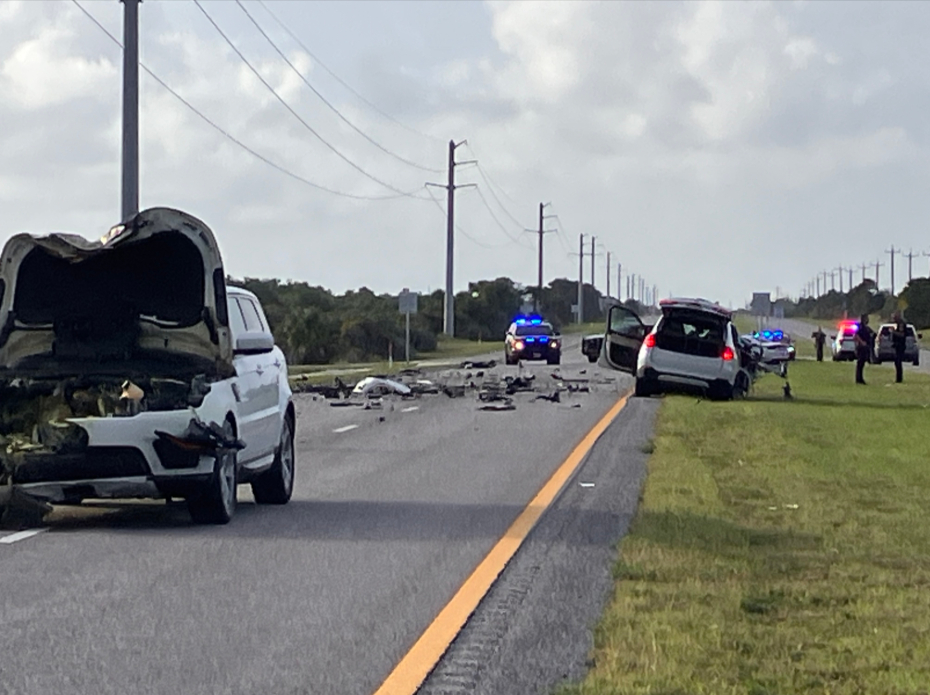 A West Palm Beach man drove the wrong way on U.S. 1 for about 16 miles before a deadly crash involving three SUVs. Border Patrol agents attempted to stop him before the crash, troopers say