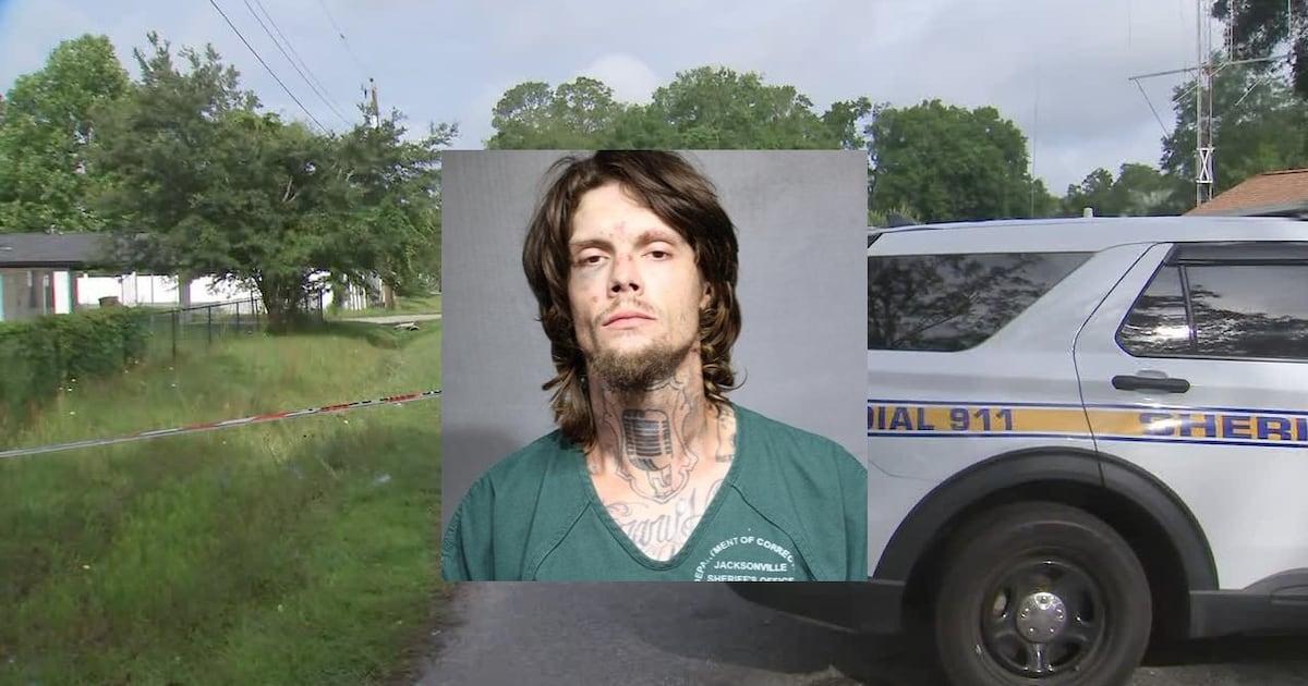 Jacksonville police find man accused of stabbing three to death hiding in motel