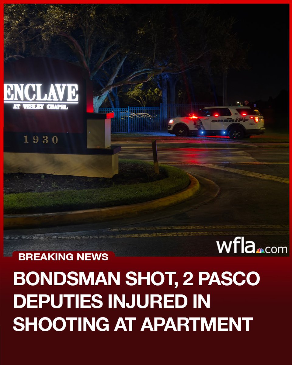 One person is dead and multiple injured, including two deputies, after a shooting at a Wesley Chapel apartment, the Pasco Sheriff's Office announced