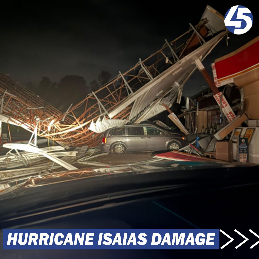 Hurricane Isaias has left storm damage across Northwest Florida and Southwest Alabama.  