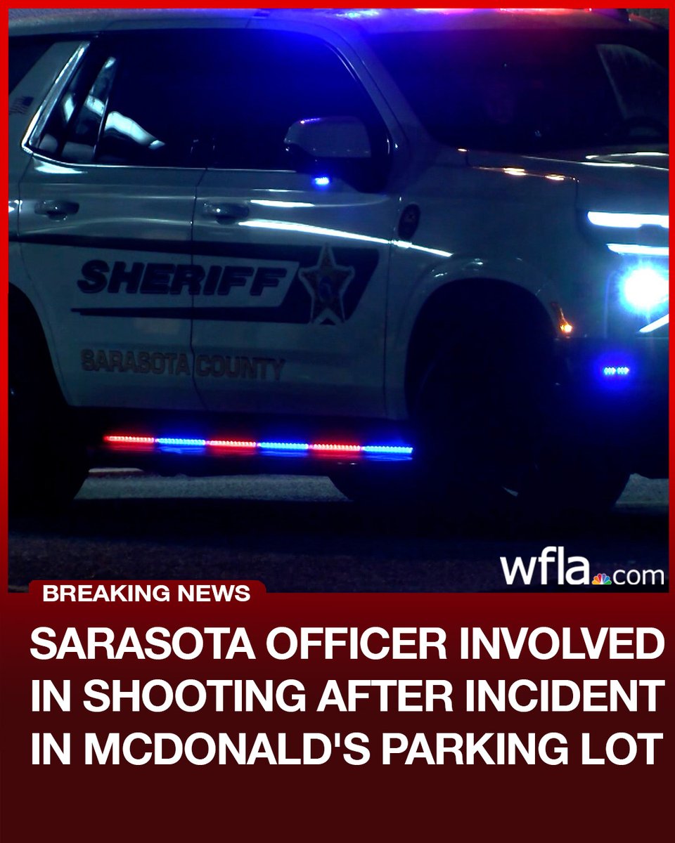 The Sarasota County Sheriff's Office said it's investigating an officer-involved shooting that happened just after midnight on Sunday