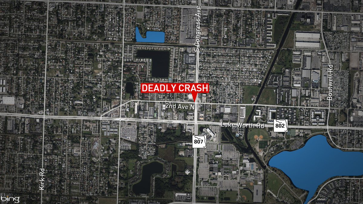 A deadly crash involving a motorcycle and a red Toyota Corolla is under investigation Wednesday afternoon in Palm Springs, police said.